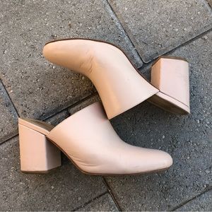 Intentionally Blank Nude Mules